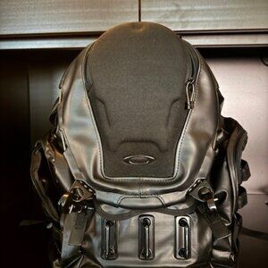 Oakley Kitchen Sink Backpack in Shiny material.  RARE